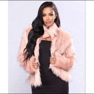 FASHION Nova Faux Fur Coat✨